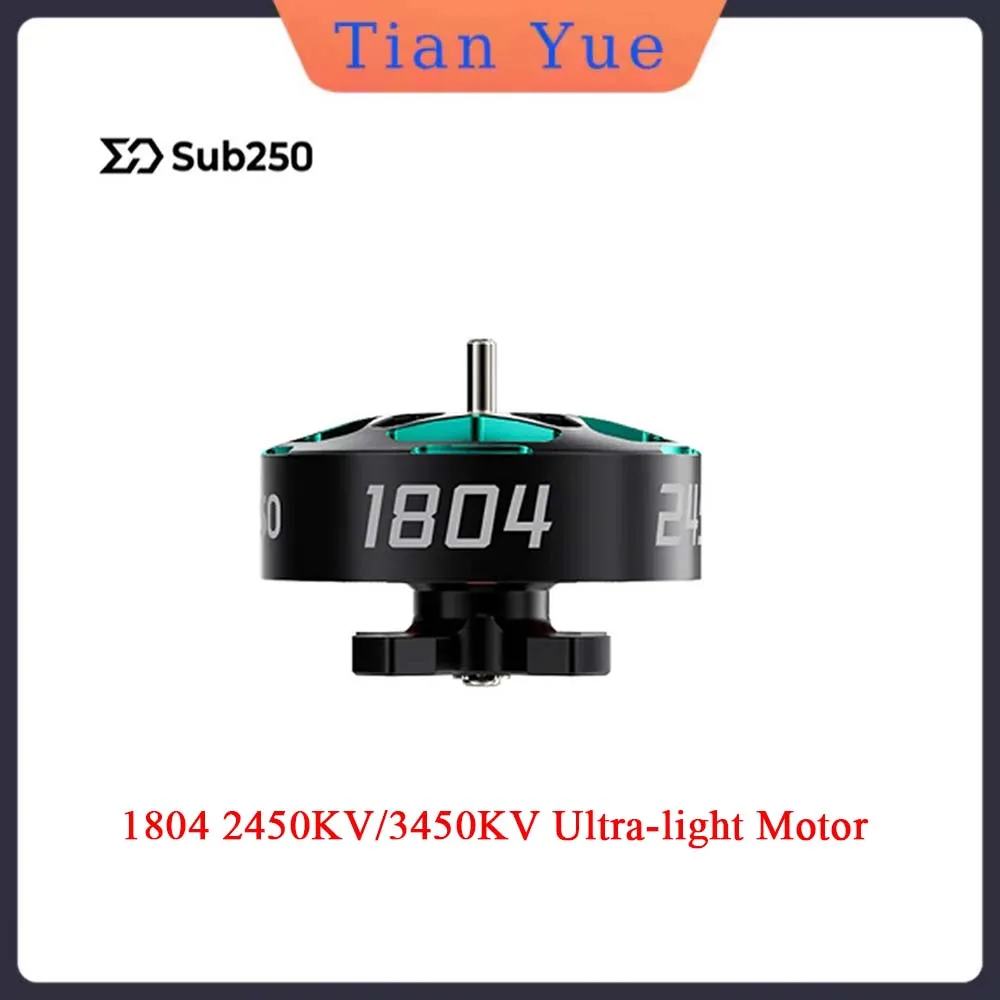 Moteurs FPV 1804 2450KV/3450KV 4S-6S pour Drone 3.5-5 pouces Lot de 4