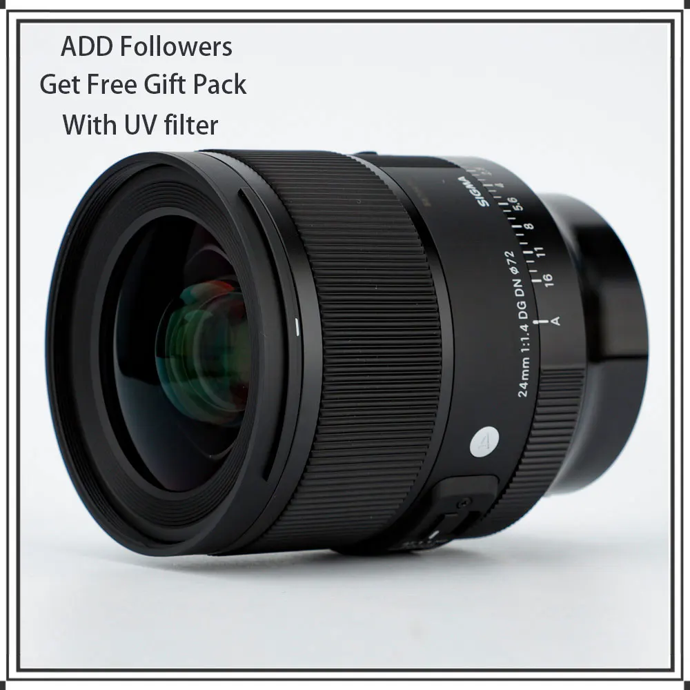 Nuovo Obiettivo Sigma 24Mm F1.4 Dg Dn Art Per Sony E Mount