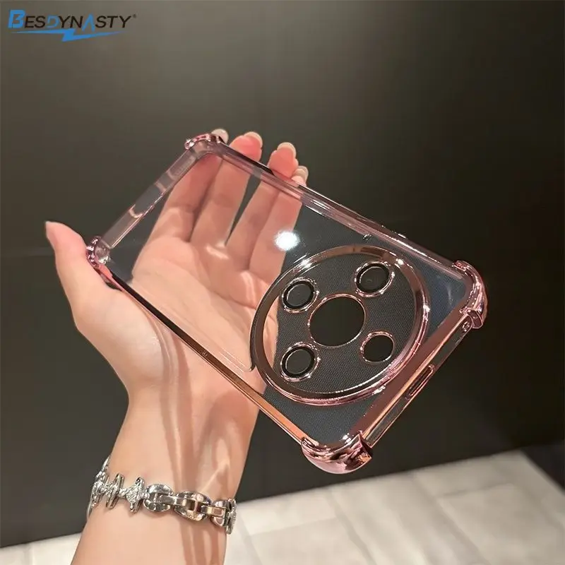 Enhanced Product Title: Ultra-Thin Fashion Plating Anti-Drop TPU Case