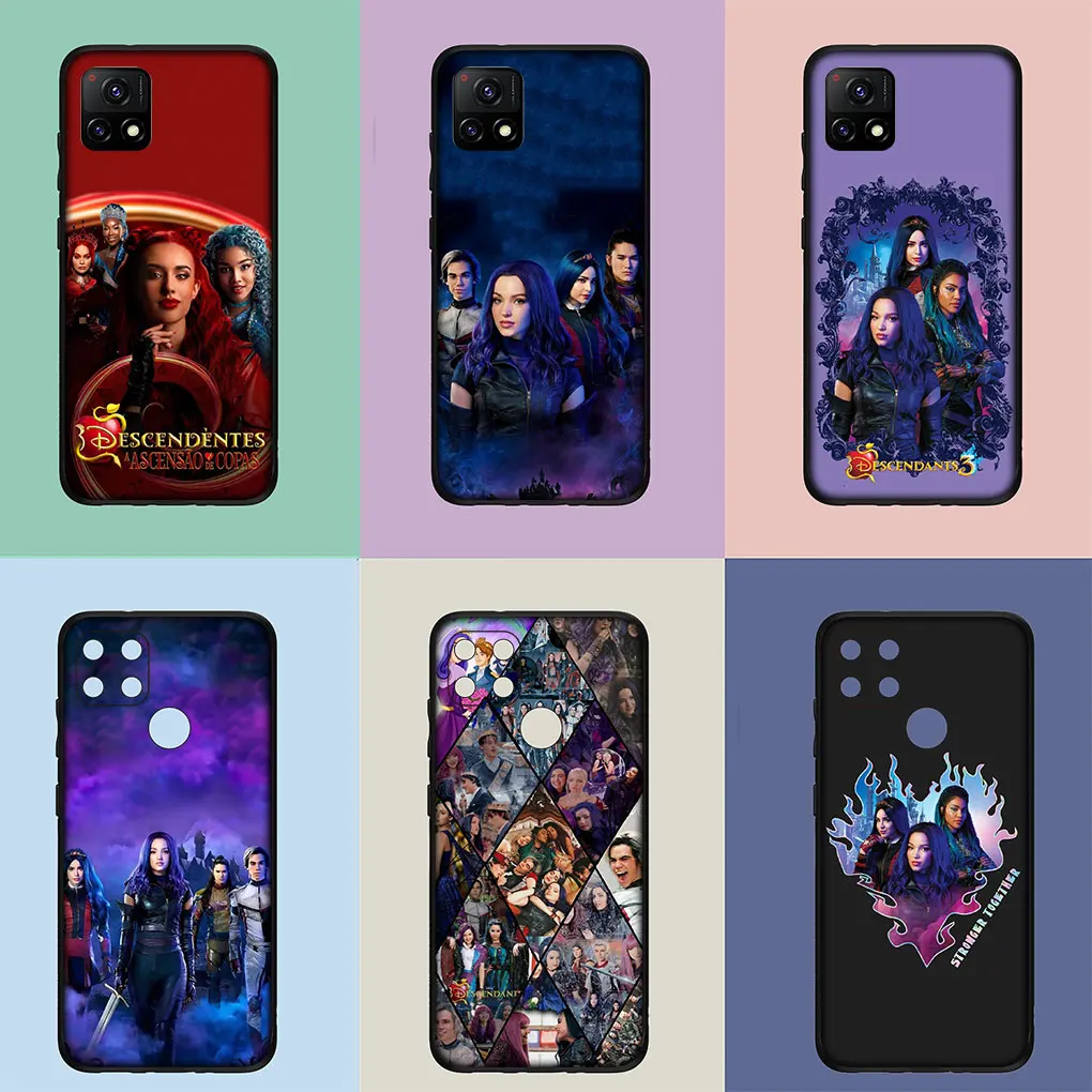 Vibrant Descendants Wallpaper Phone Cover