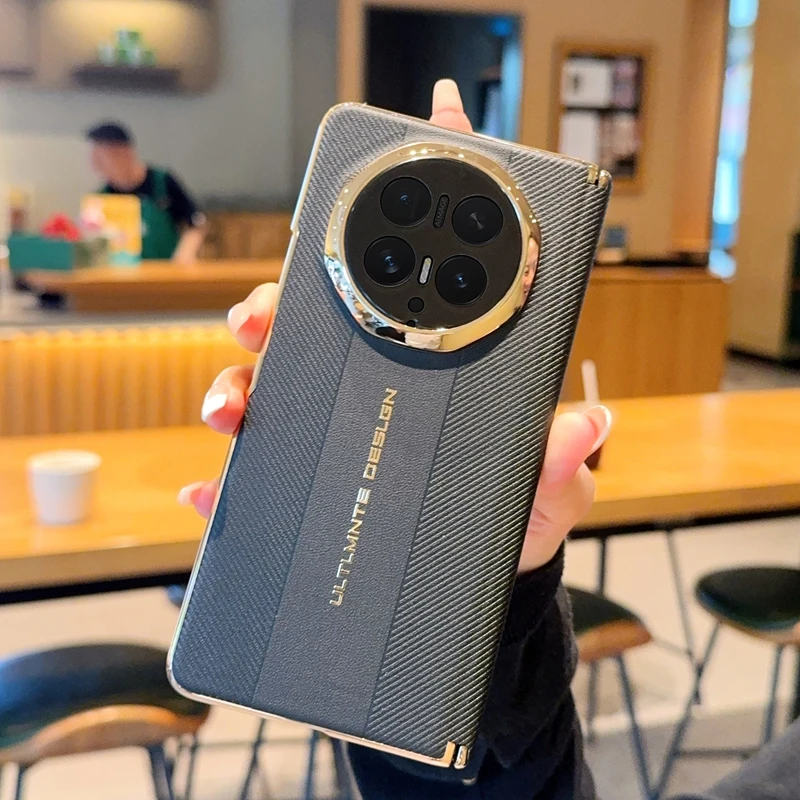 Electroplated Texture Foldable Shockproof & Fingerprint-Resistant Phone Case