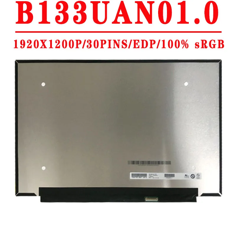 

5D10W46488 5D11B38526 B133UAN01.0 13,3 дюймов 1920x1200 IPS 30-контактный EDP 60 гц жк-дисплей для Lenovo ThinkBook 13s-ITL-20V90003GE13s-itl
