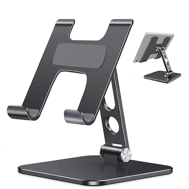 Tablet Stand Desktop Adjustable Foldable Holder Dock Cradle for iPad Pro 12.9 11 10.2 Air Mini 2020 Samsung Xiaomi Mi Pad Huawei