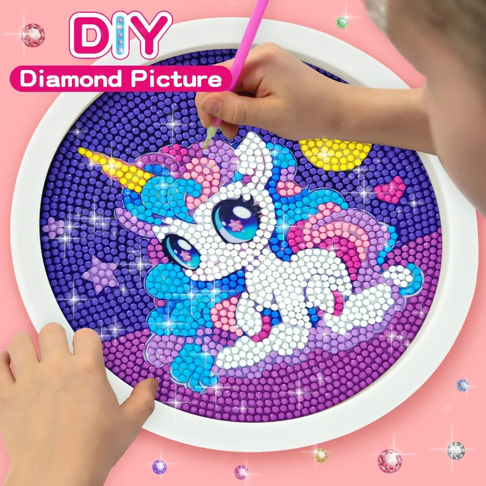 Cute Unicorn Beginner Diamond Painting Set 1