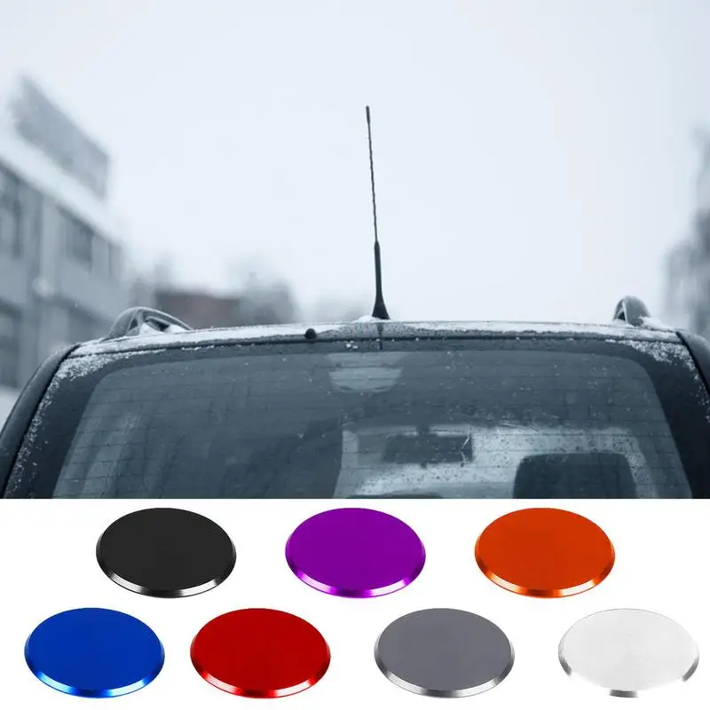 

Car Rear Wiper Delete Kit Plug Cap Aluminum Rear Windshield Wiper Grommet Cap with O-Ring Seals for Vehicles Accessories