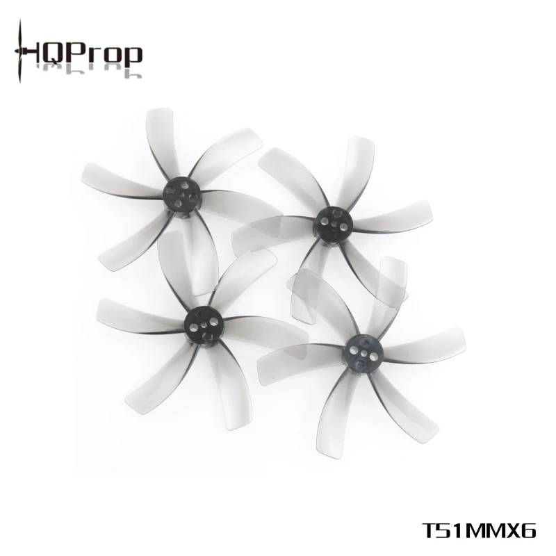 HQProp T51mm 2 pouces 6 pales hélice FPV micro whoop (2CW+2CCW)