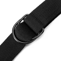 Tactical Canvas Men Belt High Quality Unisex Double D-Ring Buckle Waistband Casual Canvas Female Belt Fabric For Jeans 2