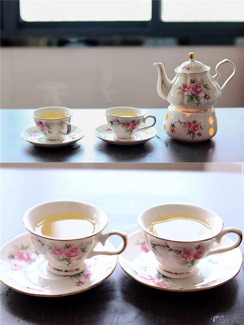 British Afternoon Tea Set With Warmer