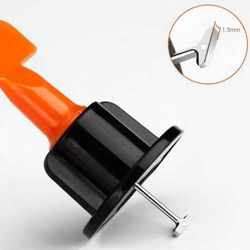 600Pcs Tile Leveling System For Tile Laying Reusable Steel Needles Flooring Replaceable Pin Tiling Construction Tools