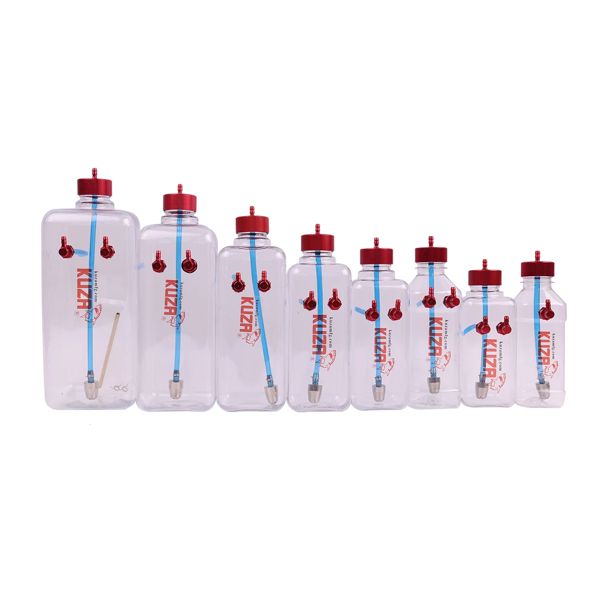 KUZA 100% original New V2 V3 KUZA Transparent Fuel Tank 260Ml 300Ml 410Ml 500Ml 700Ml 1000Ml -1500Ml for RC airplane Model 2