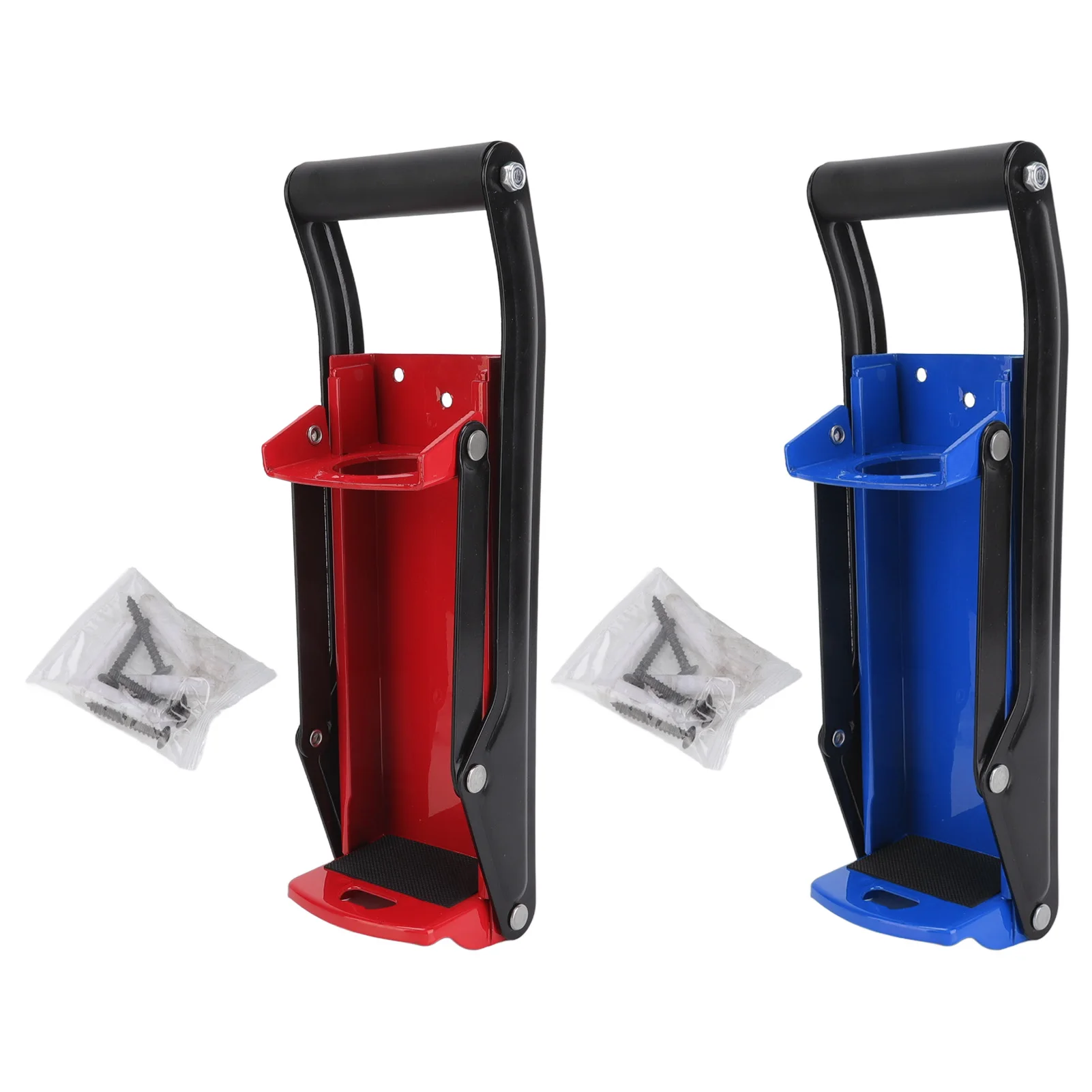 Can Smasher Nonslip Mat Wall Mounted Beer Can Crusher for Tin
