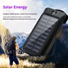 50000mAh Power Bank Fast Charging Outdoor Large Capacity External Battery Solar PowerBank Flashlight For iPhone Xiaomi Samsung 3