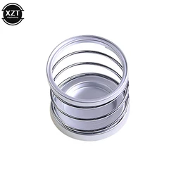 Premium Auto Spring Cup & Phone Holder - Universal Car Interior Organizer and Storage Solution (Silver)