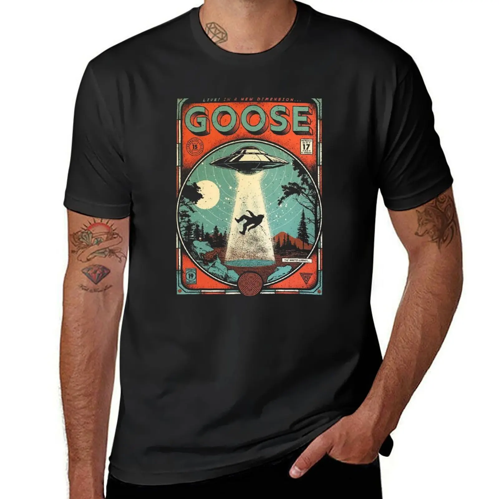 

GOOSE BAND T-Shirt blacks blanks oversized mens t shirts casual stylish