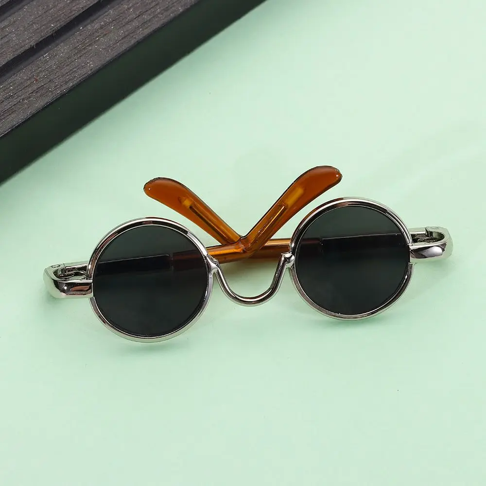 AC Metal Round Frame Glasses for 1/4 BJD Dolls