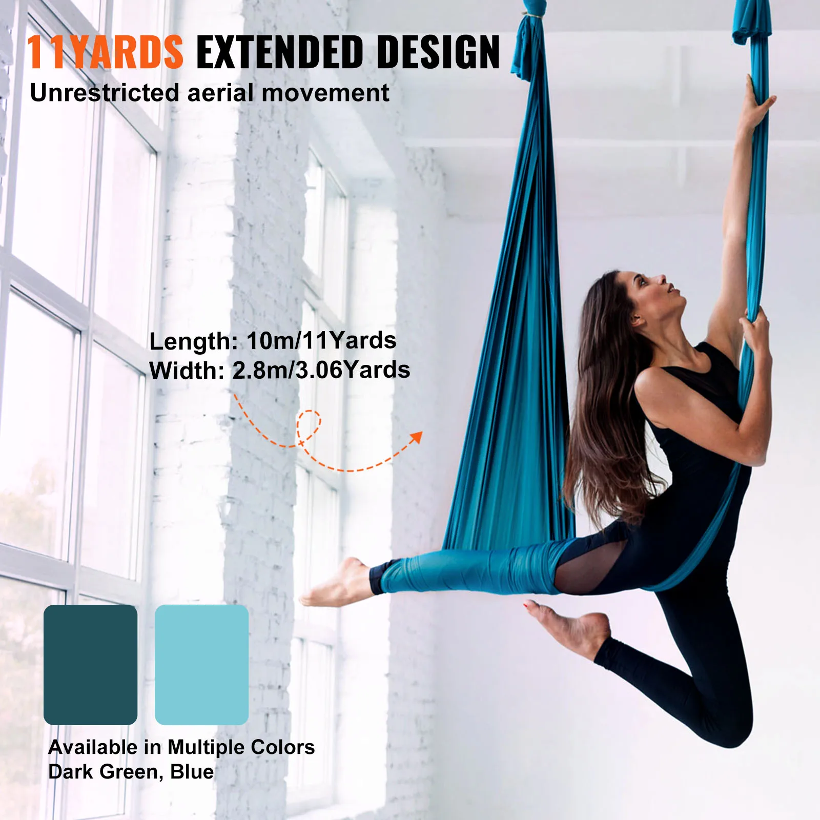 VEVOR Aerial Yoga Hammock Swing Kit for All Levels