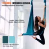 VEVOR 4.4-11 Yards Aerial Yoga Hammock & Swing Yoga Starter Kit Aerial Silk Fabric Yoga Strap Accessory for All Level Yoga Swing 4