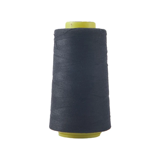 2 Spools Polyester Sewing Thread Spools, 2 Colors White and Black, 3000  Yards Each Spool, 40/2 All-Purpose Connecting Threads for Sewing Machine  and