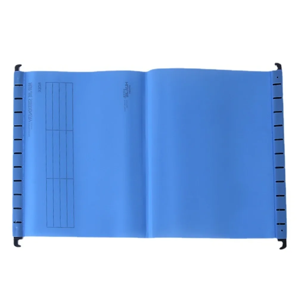 PVC 일시 중단 유형 A4 빠른 작업 폴더, 후크 포함, 컬러 랜덤 행잉 파일 폴더, 홈 정리정돈