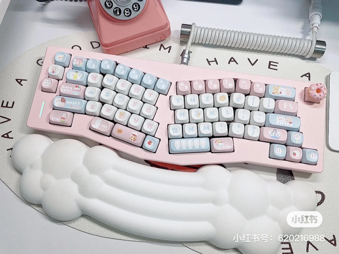 de touches de clavier mécanique sublimation lapin accessoires de haute prédire