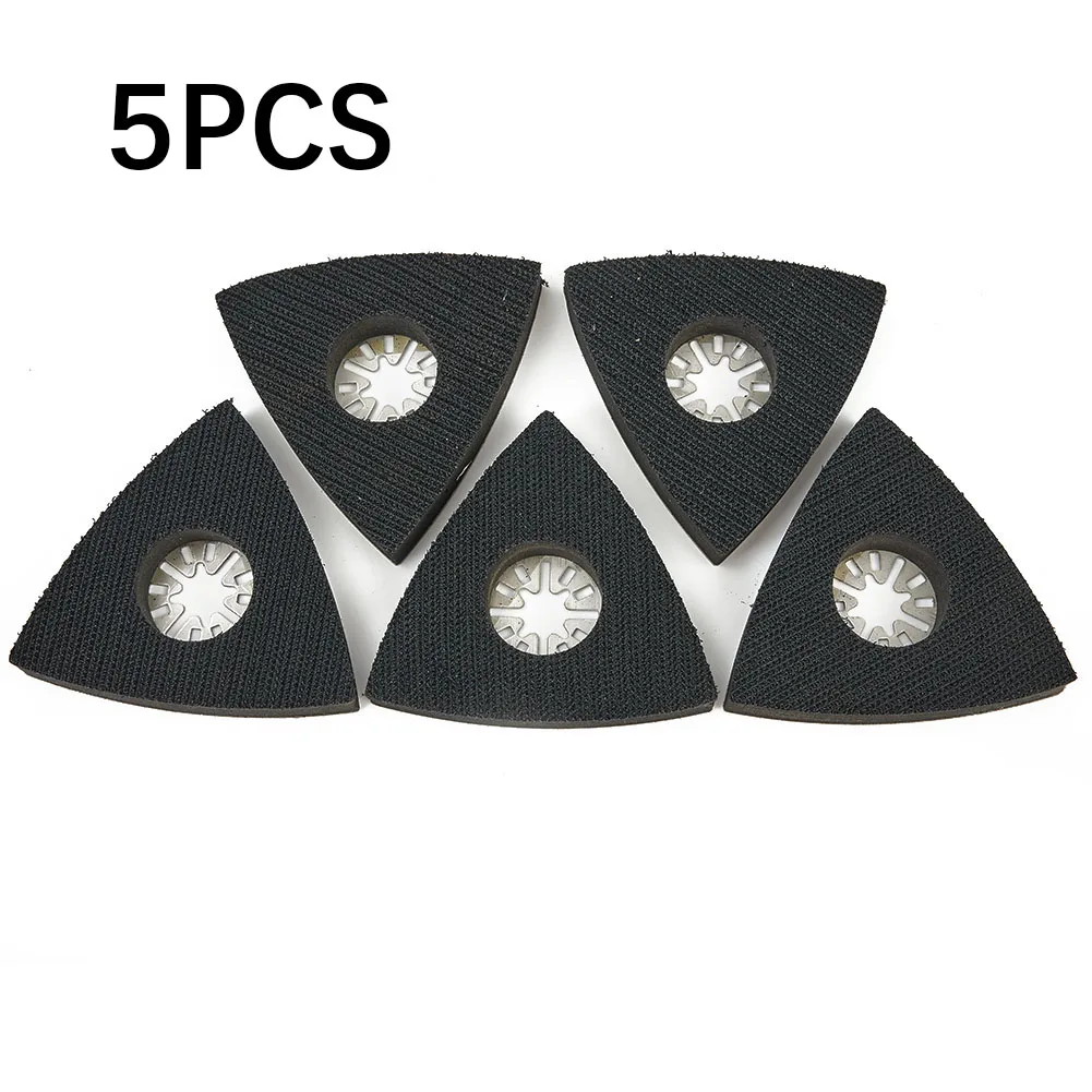 5pcs Triangle Multitool Sanding Pads For Oscillating Multi Tool Hook & Loop- Sanding Disc For Chicago Craftsman- Fein