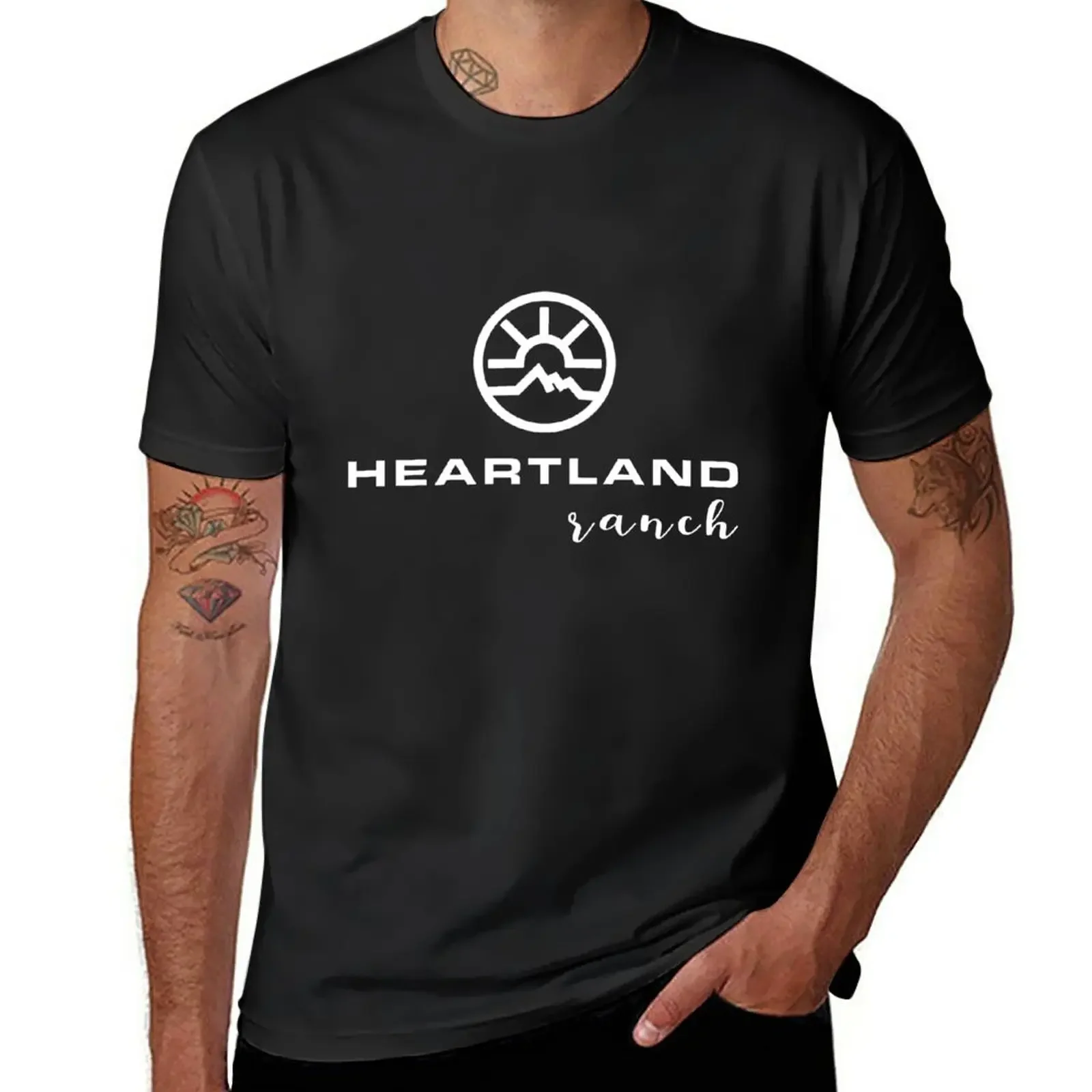 Heartland Ranch Amy And Ty Regalo Per Uomo Donna T-Shirt Grafica Vestiti Estivi Vestiti Anime Magliette Alte Da Uomo