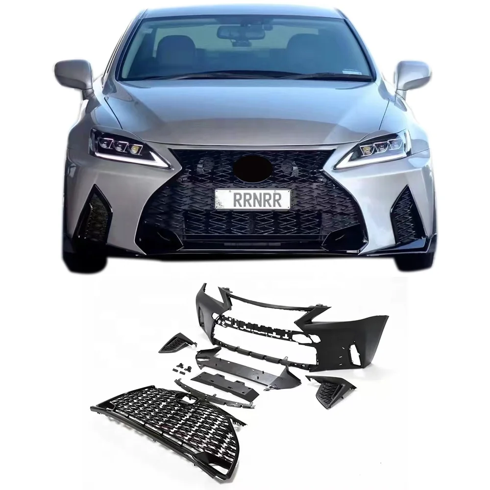 Car Front Bumper 2006 2012 For Lexus Is250 PP Plastic Material Car