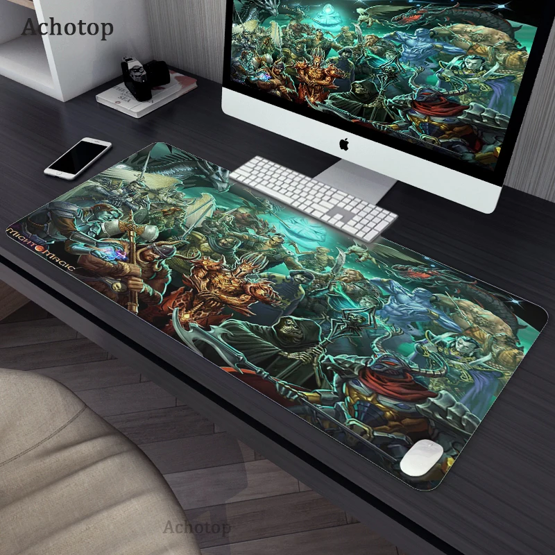 

Anime mousePad Computer Mouse Pad Heroes of Might and Magic Large Mouse pad Gamer XXL Mause rug Carpet PC Desk Mat keyboard pad