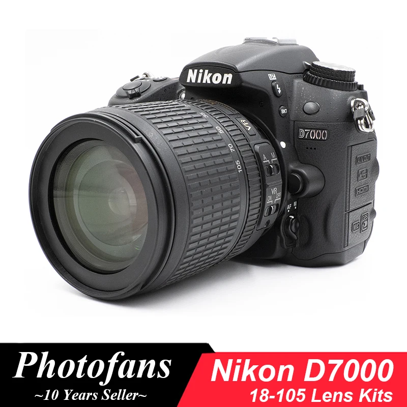 Nikon d7000 (18-105mmレンズ付き) カメラキット - AliExpress
