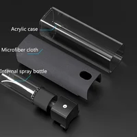 2in1 Microfiber Screen Cleaner Spray Bottle For Mobile Phone Ipad Computer Microfiber Cloth Wipe Iphone Cleaning Glasses Wipes - Image 6