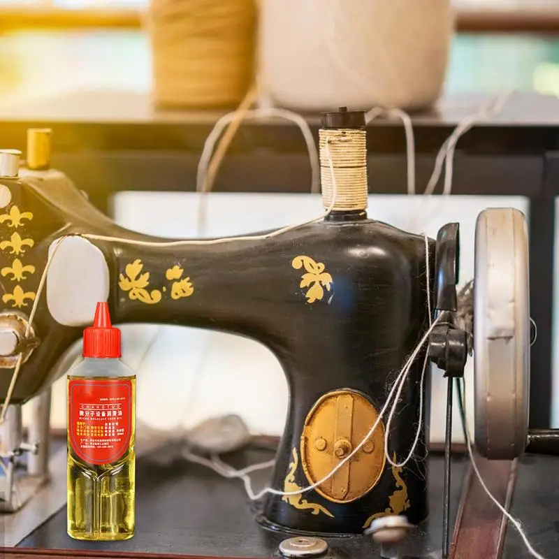 30ml Sewing Machine Lubricant Machine Gear Lubricating Oil Bicycle Sewing Oil Embroidery Machine Oil Clear Nonstaining Oil