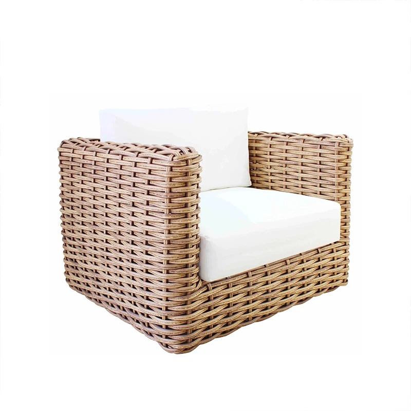 

XK Outdoor Rattan Sofa Courtyard Outdoor Terrace Combination Garden Balcony Outdoor
