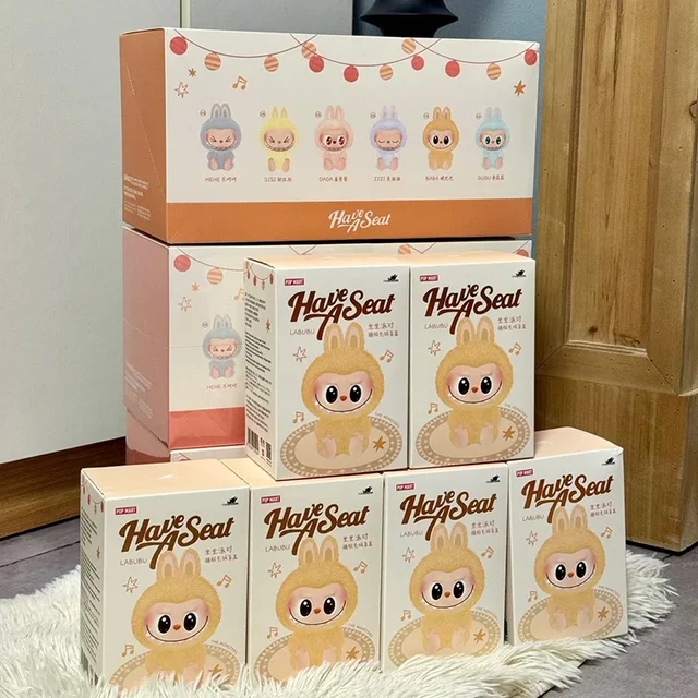 1:1 High Quality Macaron 2nd The Monsters Labubu Sitting