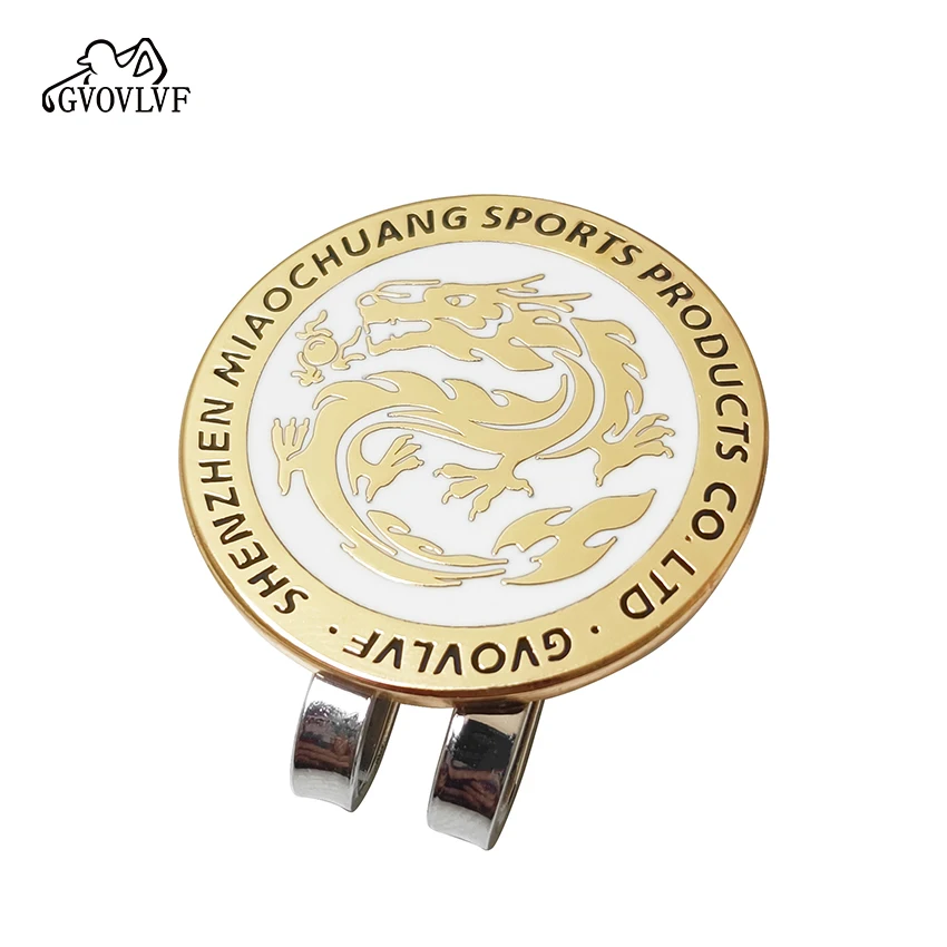 1pc GVOVLVF Dargon Golf Ball Marker Golf Hat Clip Great Gift Any Occasion Premium Collection Removable Mark Golf Ball Mark