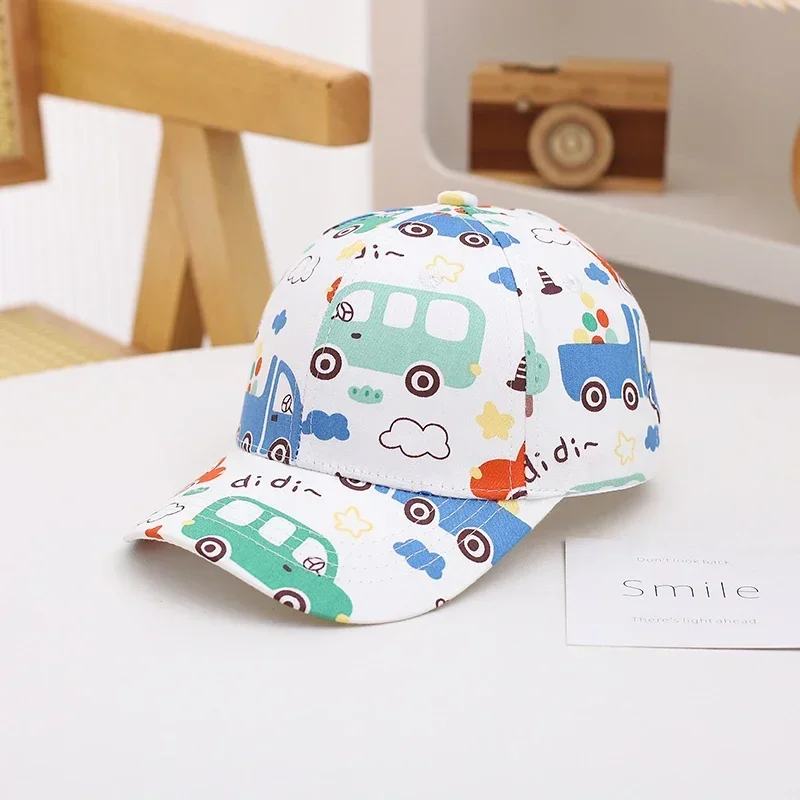 Baseball Cap Baby Hat Kids Sun Hat Summer Baby Snapback Hat Cartoon Baby Girls and Boys Visor Cap Outdoor Children Baseball Cap Toddler Sun Hats for Kids