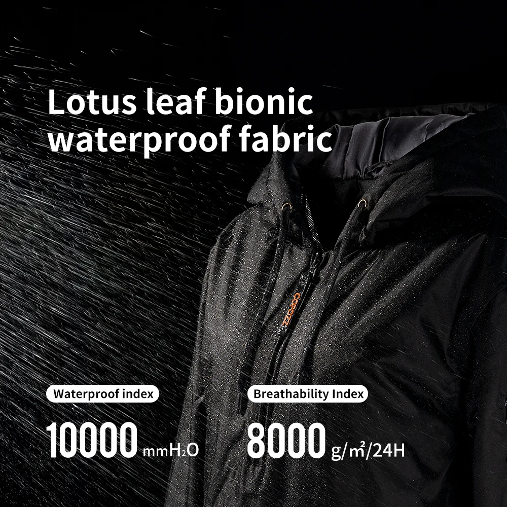 COPOZZ 21306 Thick Men Women One-Piece Ski Jumpsuit Outdoor Sports Snowboard Jacket Warm Jump Suit Waterproof Winter Clothes Overalls Hooded - Image 6