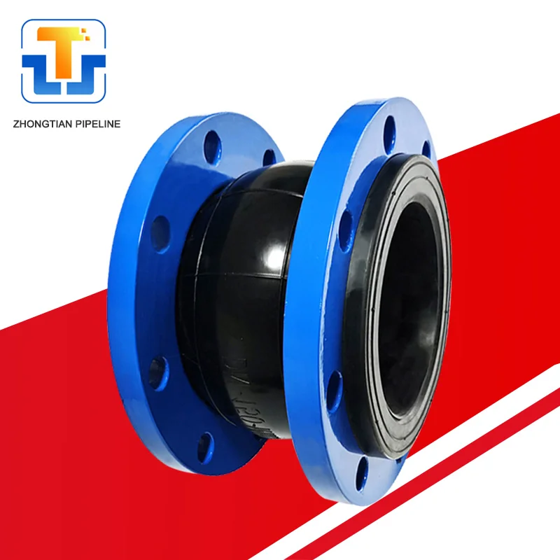 Rubber Flexible Joint DN200 Highpressure Water Pump Pipe Expansion