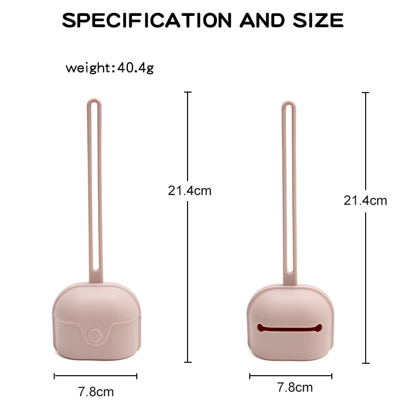 2023New Baby Pacifier Holder BPA Free Food Grade Silicone Infant Portable Soother Container Box Nipple Nursing Storage Box 6