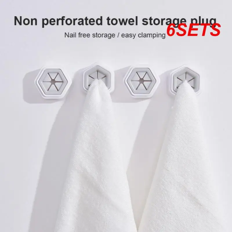 

6 комплектов, самоклеящиеся кухонные пробки для полотенца