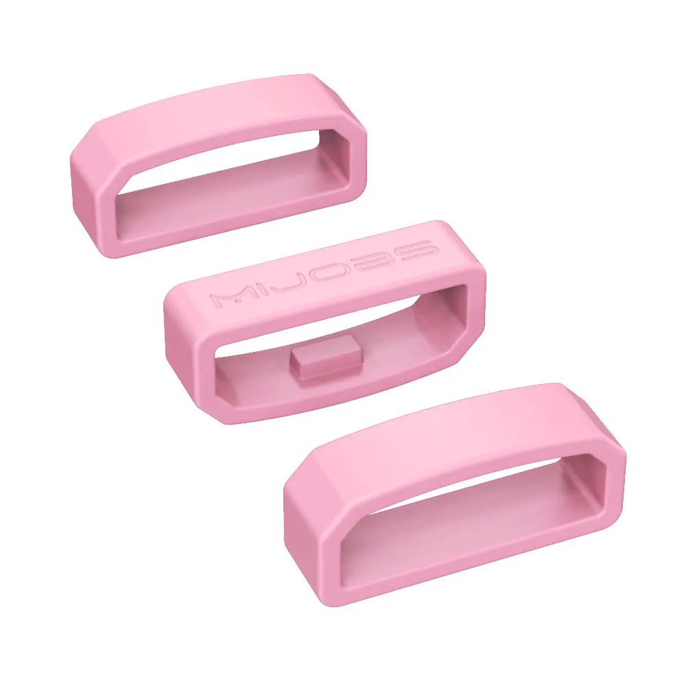 Set of 3 Rubber Retaining Rings for Fitness Tracker Wristbands