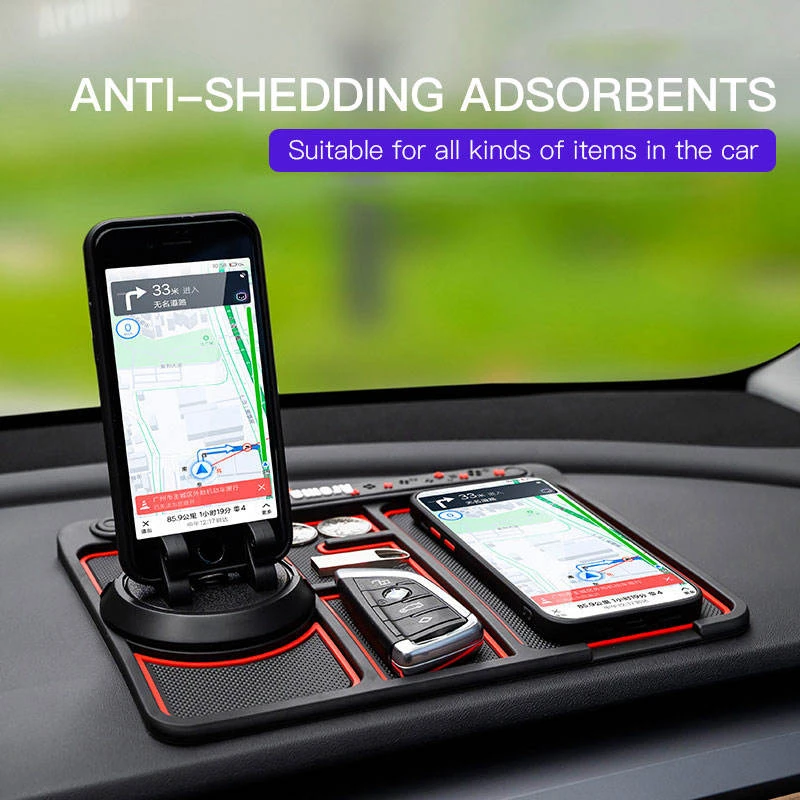PVC Non Slip universal Car Phone Holder Car dashboard phone holder for iphone Mobile phone accessories