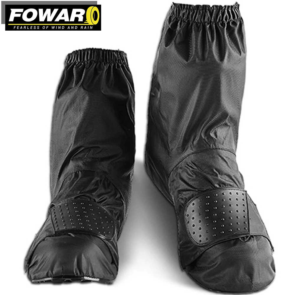 Motorcycle Rain Boots Waterproof Shoe Cover Cycling Portable Folding Type