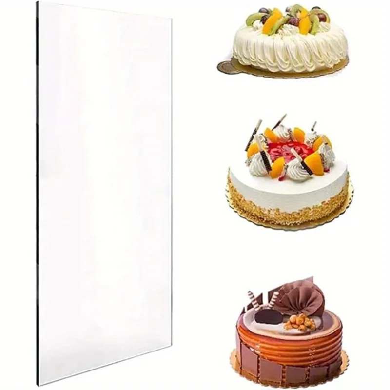 Cake Decorating Smoother Edge Comb Icing Scraper Fondant Tools for Perfect Cake Edges Stripes Polishing Essential for Bakers