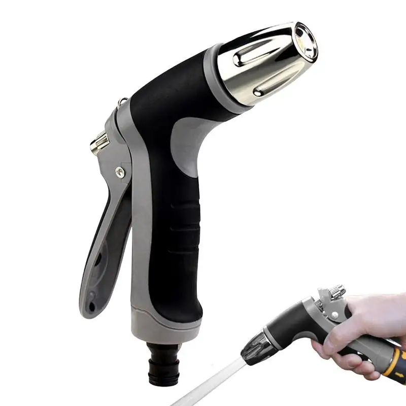 

Car Wash Nozzle Spray Multifunctional Rustproof High-Pressure Hand-held Watering Sprayer Wash & Maintenance Car Accessories