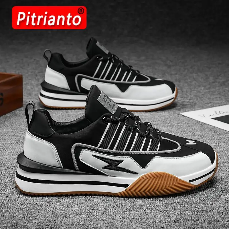 

Мужская повседневная обувь для ходьбы, Нескользящие кроссовки, мужские удобные дышащие спортивные туфли для бега на открытом воздухе