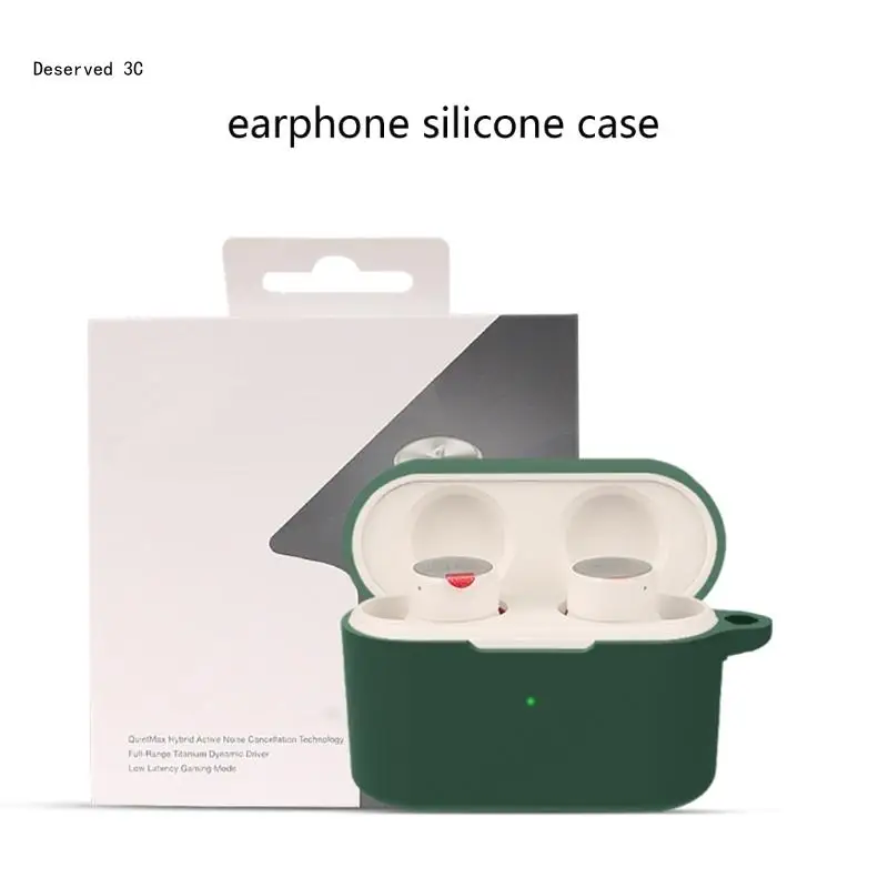 Противоударный чехол, подходит для водонепроницаемых наушников 1MORE Pistonbuds защитный чехол для наушников, нескользящий