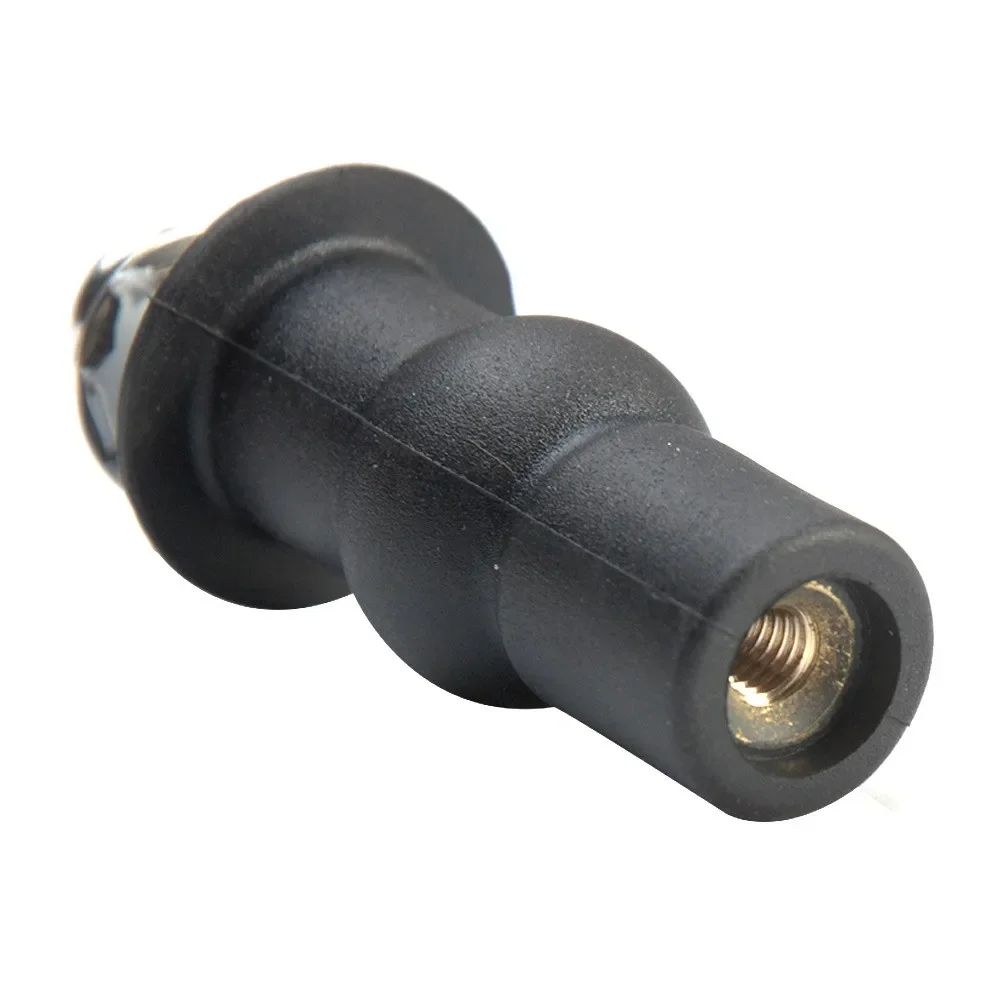 Toilet Seat Accessories Toilet Hinge Replacement Toilet Tank Fixing Kit 2pcs Black Fixing Nut Expansion Screw Screw Hinge With Thread Rubber Sleeve Stainless Steel Toilet Seat Top Universal Household