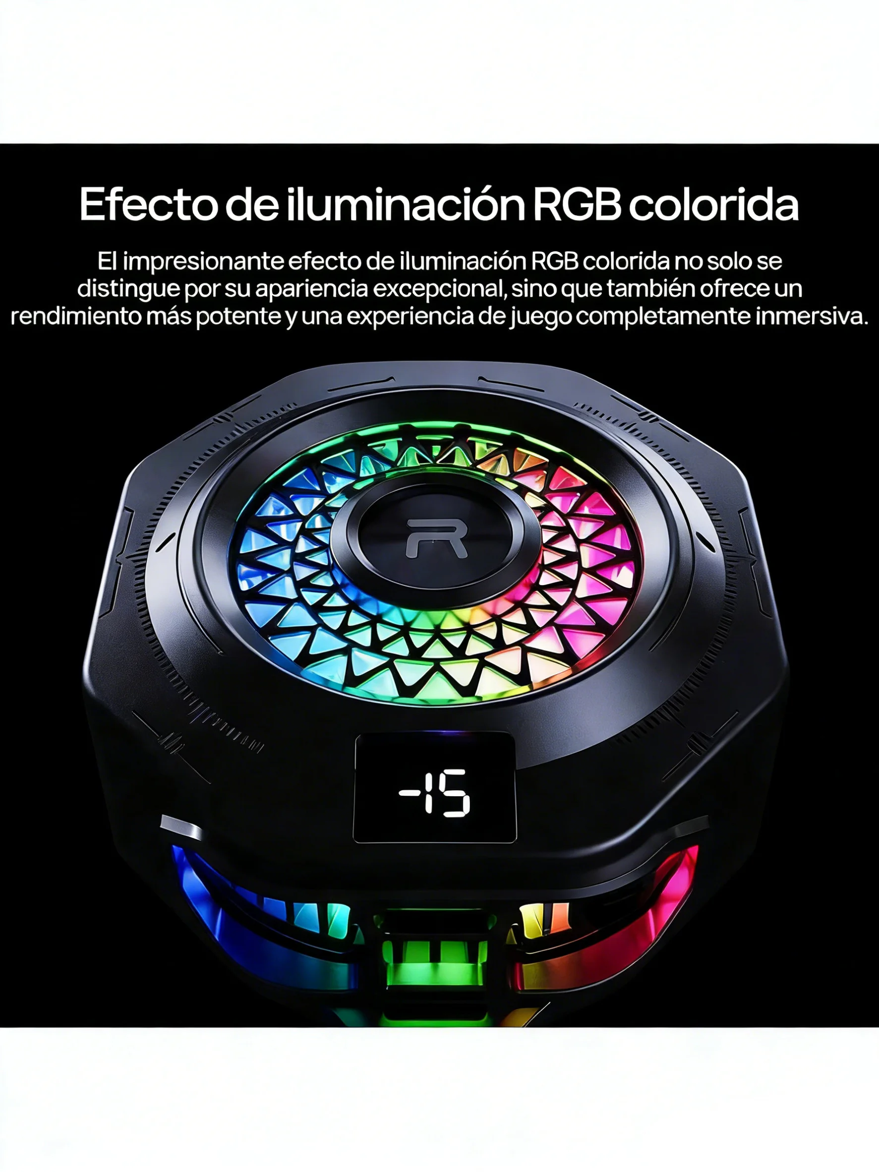 RT-F14 휴대폰 쿨러, 단 63g, 컴팩트하고 휴대 가능합니다.