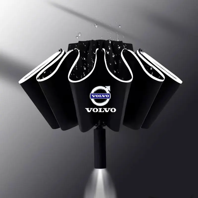 CarFullyAutomaticUmbrellaLEDFlashlightReflectiveUVUmbrellasStickerForVolvoS60S90XC40XC60V90S40S80LAccessories-AliExpress34