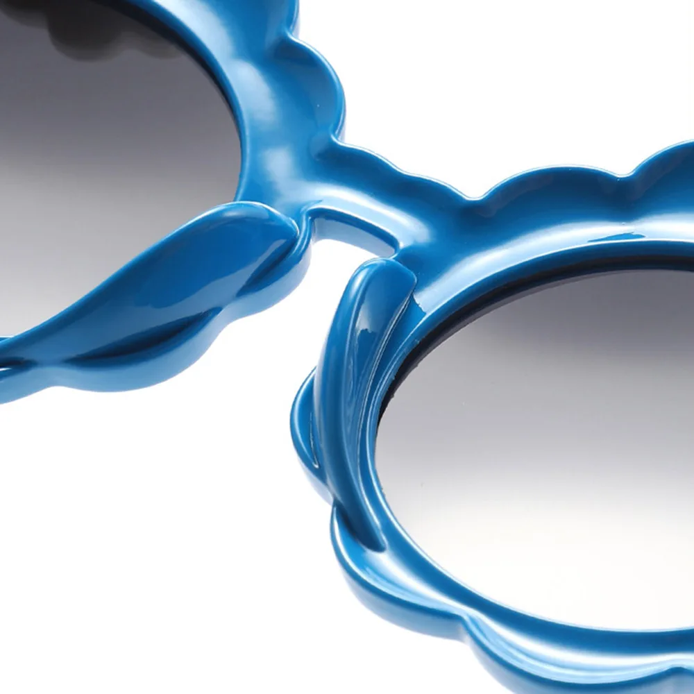 Rainbow Sung Uv Resistant Sunglass For Children Silicone Soft Sun G For Girl Boy Safety Eyewear Cute Round_voghion.com